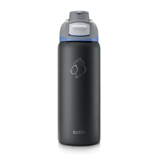 Buzio Pop Up Series Water Bottle 1L - Black
